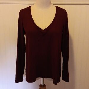 American Eagle burgundy small soft & sexy plush